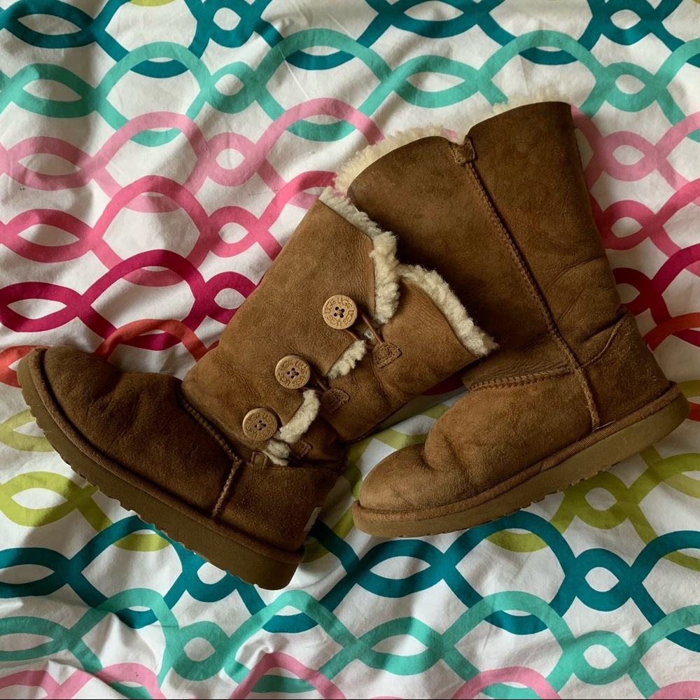 Girls Ugg Australia Brown Boots